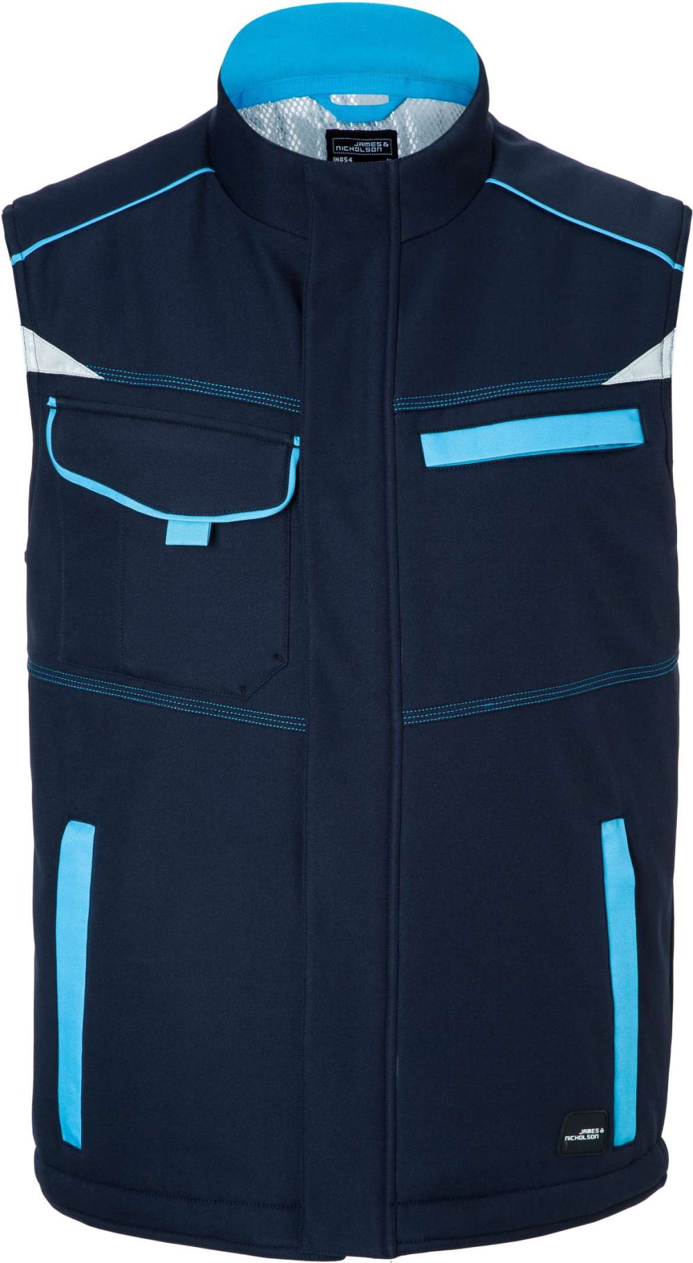 James & Nicholson | JN 854 Workwear Winter Softshell Vest