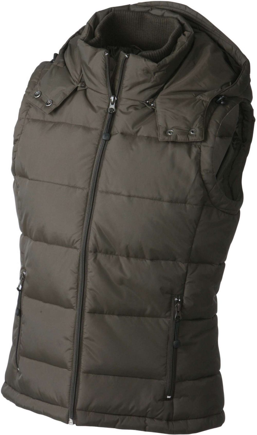 James & Nicholson | JN 1005 Ladies' Padded Hooded Vest