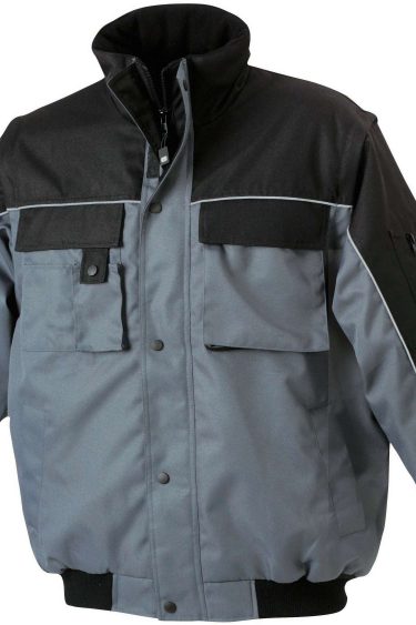 James & Nicholson | JN 810 Workwear Jacket su Zip-Off Sleeves