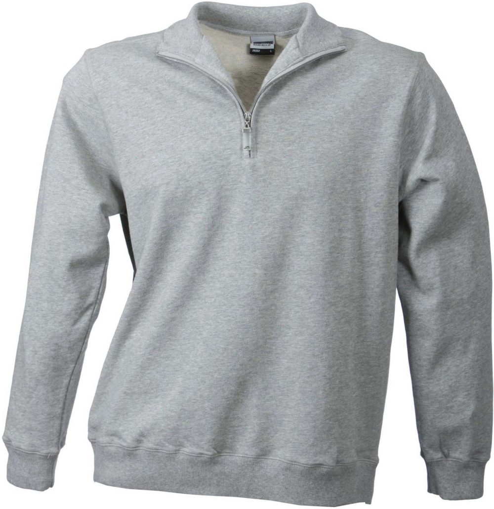 James & Nicholson | JN 352 Sweatshirt su 1/4 Zip