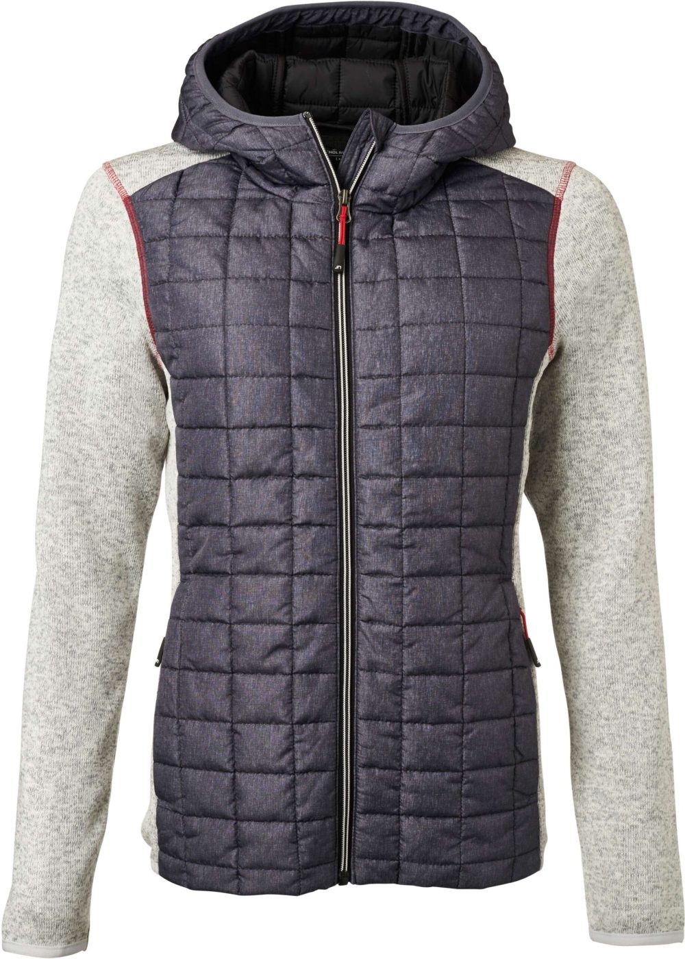 James & Nicholson | JN 771 Ladies' Knitted Hybrid Jacket