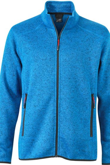 James & Nicholson | JN 762 Men's Knitted Fleece Jacket