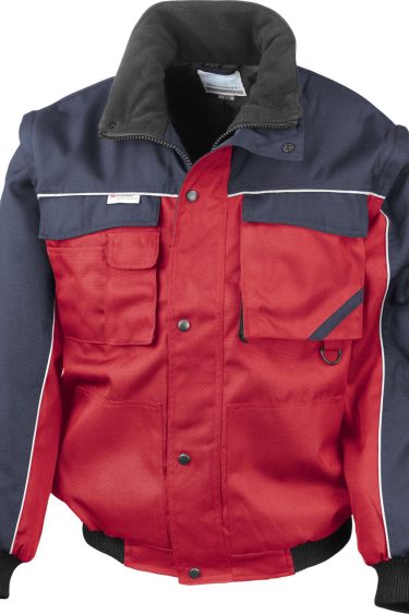 Result Work-Guard | R71X Workwear Jacket su Zip-Off sleeves