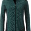 Variation picture for dark green melange/black