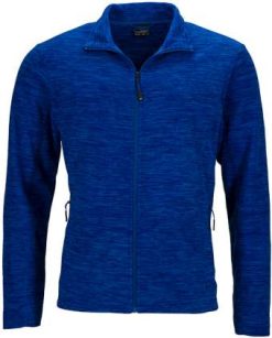 James & Nicholson | JN 770 Men's Melange Fleece Jacket