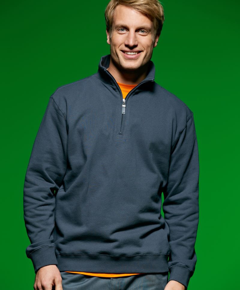 James & Nicholson | JN 352 Sweatshirt su 1/4 Zip