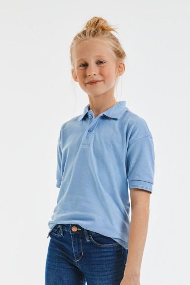Vaikiški polo marškinėliai Russell | 599B Kids' Heavy Piqué Polo