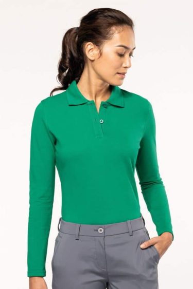 Kariban | K244 Ladies' Piqué Polo longsleeve
