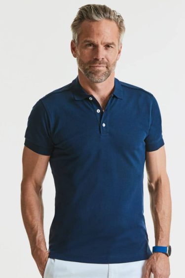Russell | 566M Men's Piqué Stretch Polo