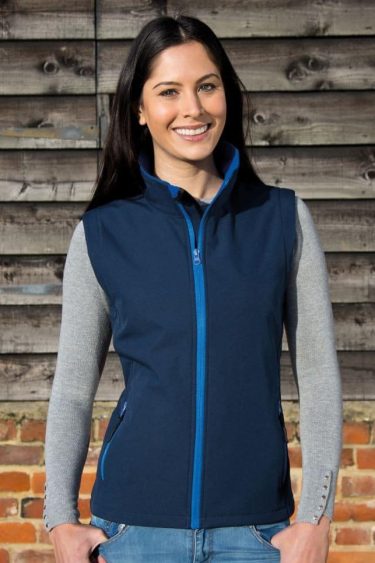 Result | R232F Ladies' 2-layer Printable Softshell Gilet