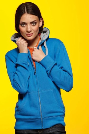James & Nicholson | JN 962 Ladies' Lifestyle Hooded Sweat Jacket