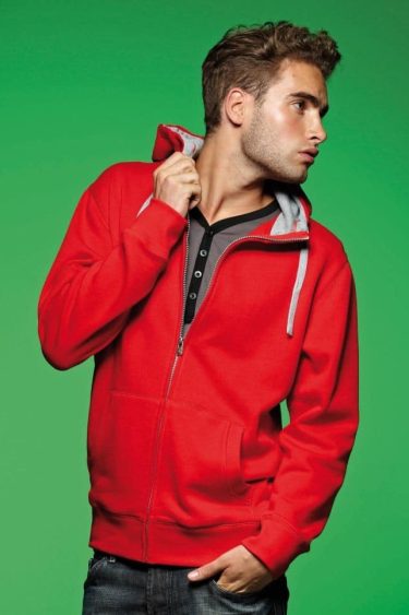 James & Nicholson | JN 963 Men's Lifestyle Hooded Sweat Jacket