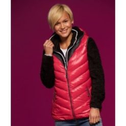 Moteriška Liemenė James & Nicholson | JN 1061 Ladies' Leightweight Down Hooded Bodywarmer