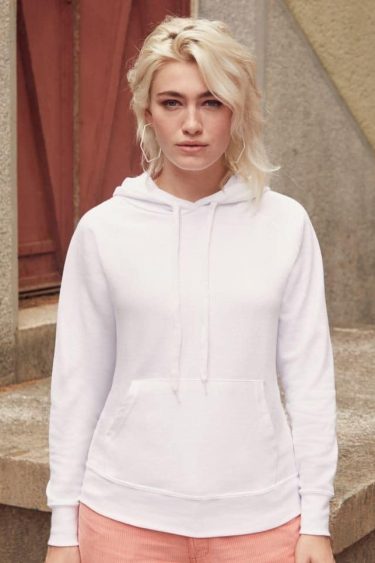 F.O.L. | Lady-Fit Lightweight Hooded Sweat Ladies Hooded Sweatshirt