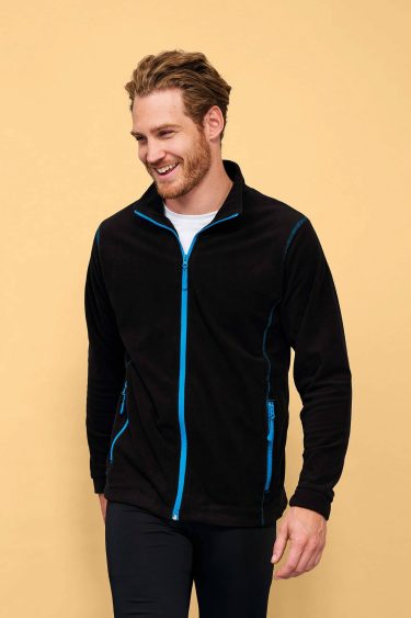 Vyriškas bliuzonas SOL'S | Nova Men Men's Microflyzas Jacket
