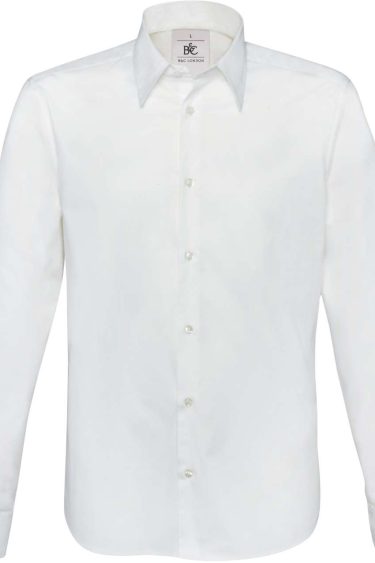 B&C | London Poplin Stretch Shirt longsleeve