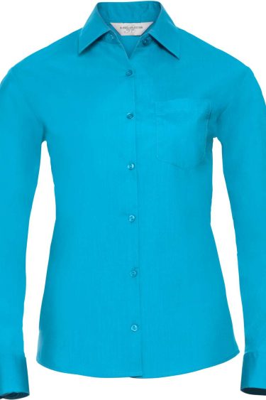 Russell | 934F Poplin Blouse longsleeve