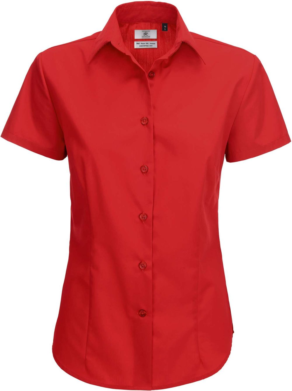 B&C | Smart SSL /women Poplin Mix Blouse shortsleeve