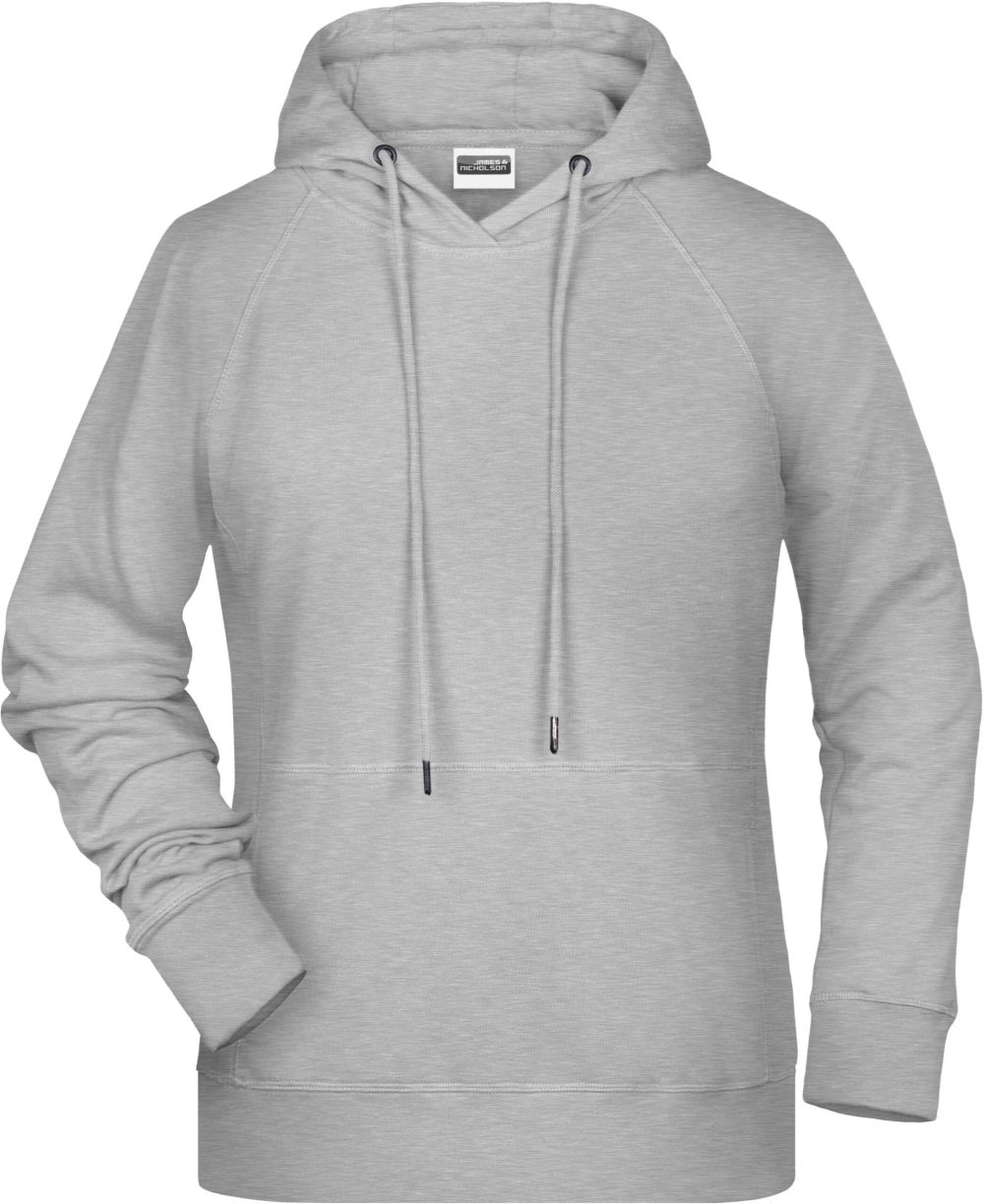 James & Nicholson | JN 8023 Ladies' Raglan Hooded Sweat
