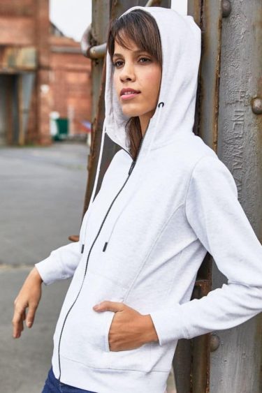 James & Nicholson | JN 8025 Ladies' Hooded Sweat Jacket