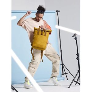 Kuprinė BagBase | BG118 Twin Handle Roll-Top Backpack - Image 2
