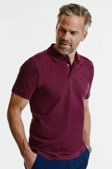 Russell | 567M Men's Piqué Stretch Polo