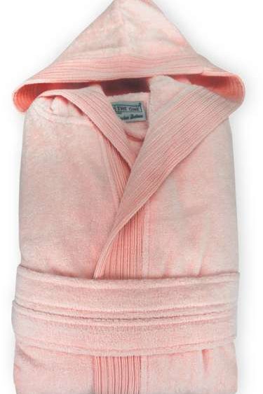 The One | Velour Bathrobe Bathrobe hooded