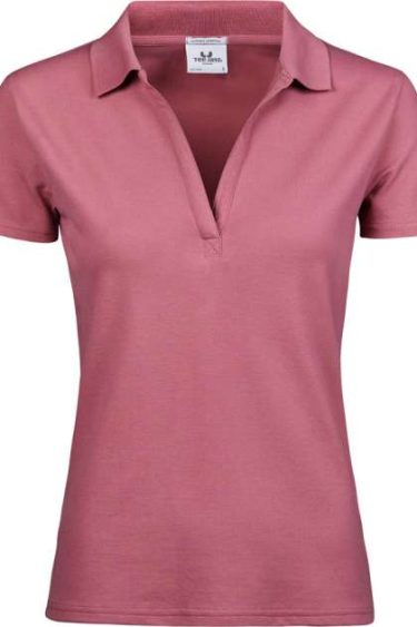 Tee Jays | 1409 Ladies' Luxury Stretch V-Neck Polo