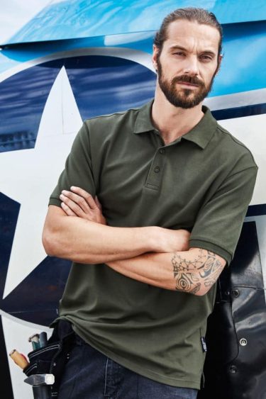 James & Nicholson | JN 1806 Men's Bio Stretch Polo Work -Solid-