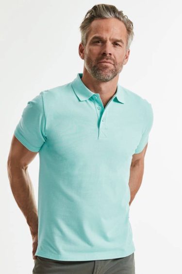 Polo marškinėliai Vyrams Russell | 508M Men's Organic Piqué Polo