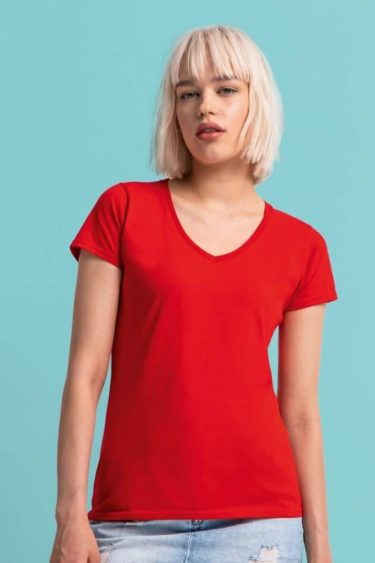 F.O.L. | Ladies' Iconic 150 V-Neck T Ladies' V-Neck T-Shirt