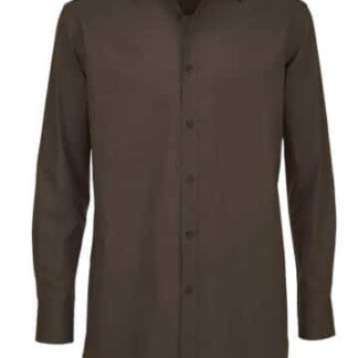 B&C | Black Tie LSL /men Men's Poplin Stretch Shirt longsleeve