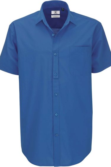 B&C | Heritage SSL /men Men's Poplin Cotton Shirt shortsleeve