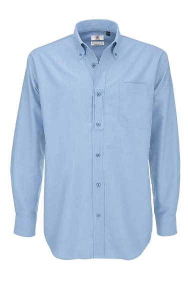 B&C | Oxford LSL /men Oxford Shirt longsleeve