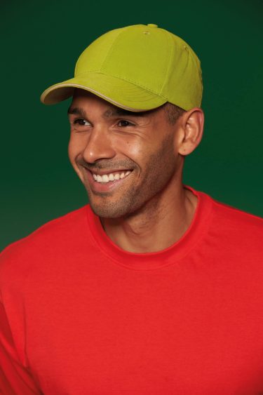 Myrtle Beach | MB 6541 Light Brushed 6 Panel Sandwich Cap
