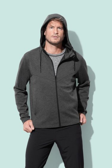 Stedman | Scuba Jacket Men Men's Hooded Scuba Jacket