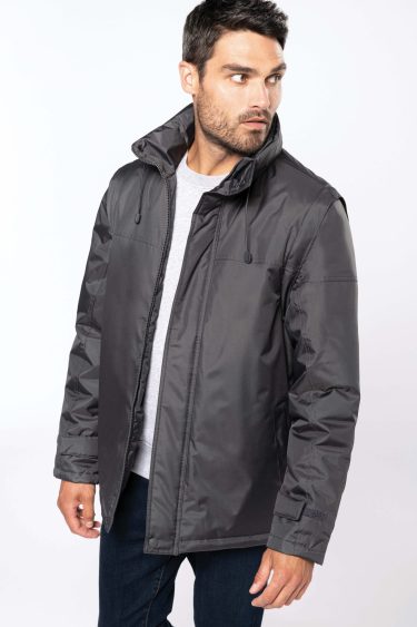 Kariban | K693 Workwear Jacket "Factory" su Zip-Off Sleeves