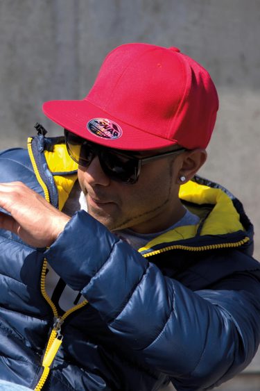 Result Headwear | RC083X 6 Panel Flat Peak Cap