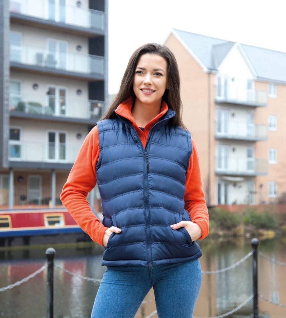 Result Urban | R193F Ladies' Padded Bodywarmer "Ice Bird"
