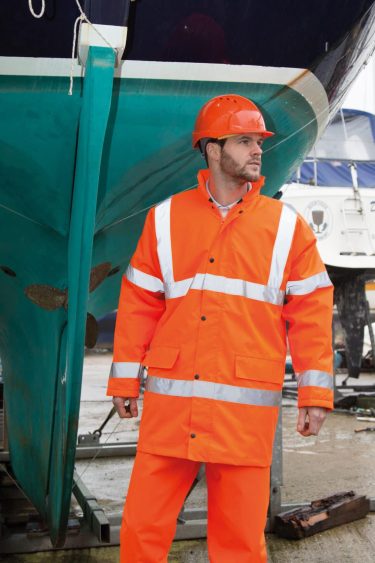 Result Core | R218X High Viz Motorway Coat ISOEN20471:2013