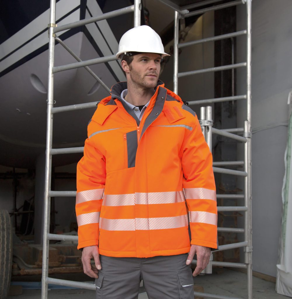 Darbo rūbai striukės Result | R331X Workwear Softshell Coat