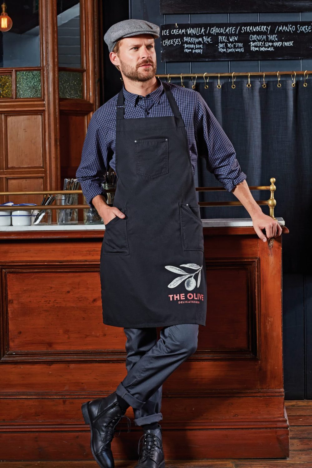 Premier | PR132 Cotton Chino Bib Apron