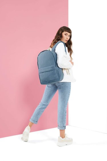 Kuprinės BagBase | BG641 Denim Backpack