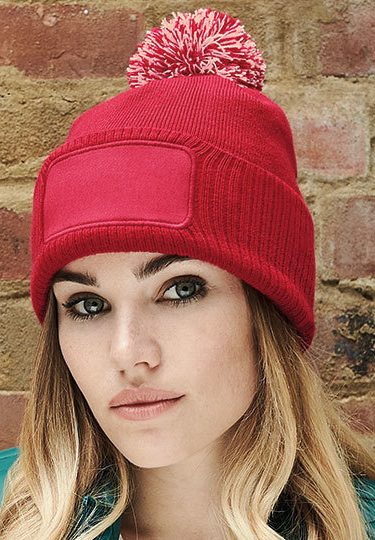 Žieminė kepurė Beechfield | B443 Snowstar® Patch Beanie