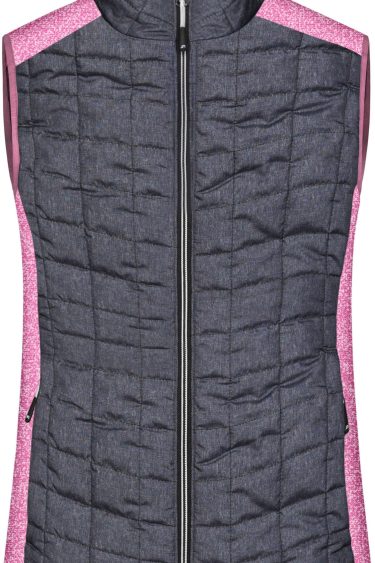 James & Nicholson | JN 739 Ladies' Hybrid Knitted Vest