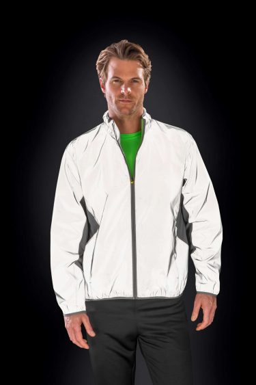 Šviesą atspindintis bliuzonas, sportui Spiro | S266X Sport Jacket "Luxe Reflectex Hi-Vis"