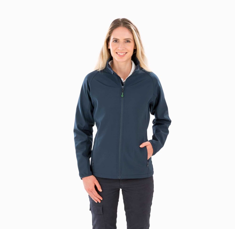 Result Recycled | R901F Ladies' 2-Layer Softshell Jacket Printable