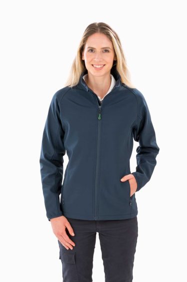 Result Recycled | R901F Ladies' 2-Layer Softshell Jacket Printable