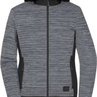 James & Nicholson | JN 1843 Ladies' Padded Hybrid Knitted Fleece Jacket
