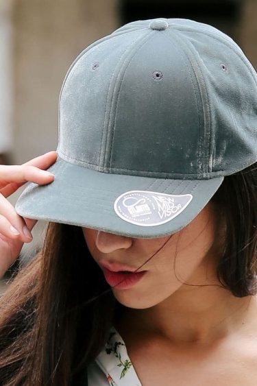 Atlantis | G.O.A.T. 6 Panel Baseball Velvet Cap "G.O.A.T."